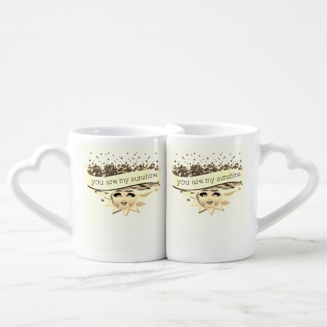 SUNSHINE KISSES COFFEE MUG SET (Front Nesting)