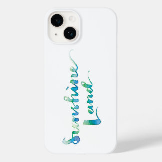Sunshine Lane iPhone case