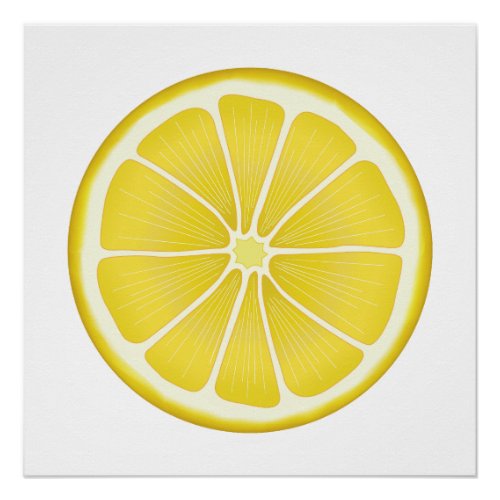 Sunshine Lemon Wall Art