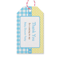 Sunshine & Lemonade Blue & Yellow Gift Tag