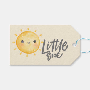 Sunshine Little One Baby Shower Gift Tags