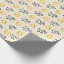 Sunshine Little One Baby Shower Wrapping Paper