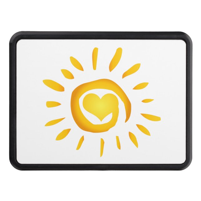 Sunshine Love Hitch Cover (Front)