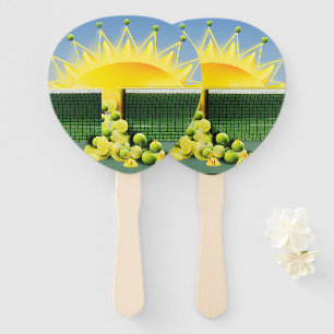 SUNSHINE MATCH  HAND FAN