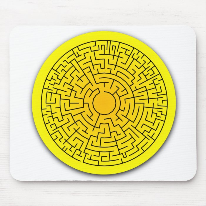 Sunshine Maze Mouse Pads