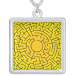 Sunshine Maze Necklace at Zazzle