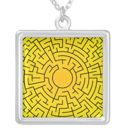 Sunshine Maze Necklace