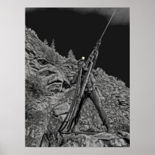 Sunshine Mine Fire Monument - Idaho State Poster