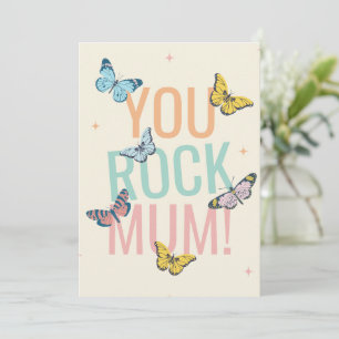 Sunshine & Mint: A Vintage Floral Mother's Day Holiday Card
