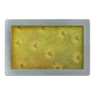 Sunshine Mixed Media Belt Buckle