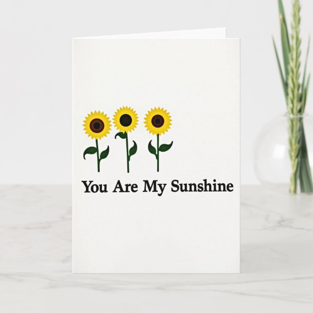 Sunshine Mothers Day Floral Card (Front)