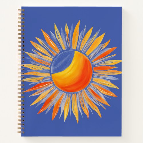 Sunshine Notebook Office School Work Boho Cool