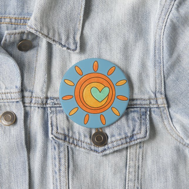 Sunshine of Love ☀️💚 Button (In Situ)