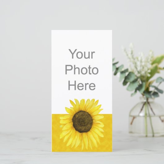 Sunshine On A Stick Photo Card (Standing Front)