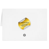 Sunshine on my shoulder cards (Back Horizontal)