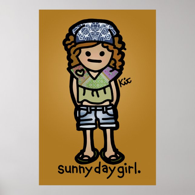 sunshine on your walls. poster (Front)