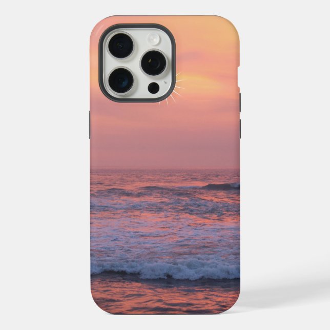 Sunshine over the sea iphone case (Back)