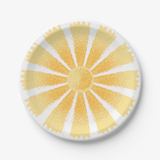 Sunshine Paper Plates (Front)