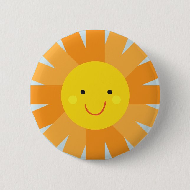 Sunshine Party Button- Badge for Party Button (Front)