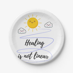 Sunshine Party   Happy Sun & Clouds Paper  Plates