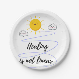 Sunshine Party | Happy Sun & Clouds Paper Plates