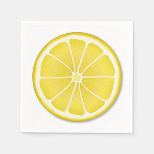 Sunshine Party Lemon Napkins