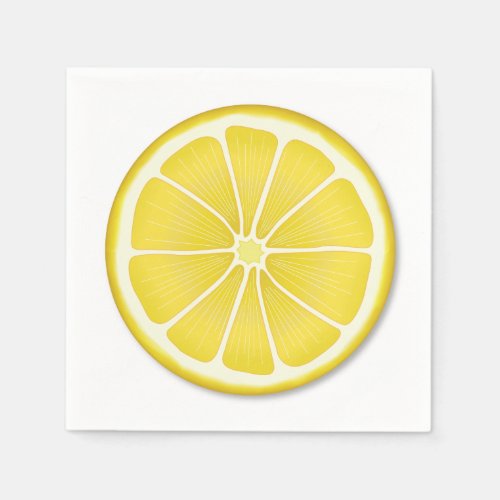 Sunshine Party Lemon Napkins