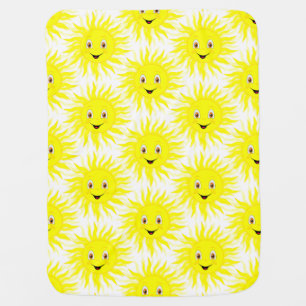 Sunshine Pattern Baby Baby Blanket