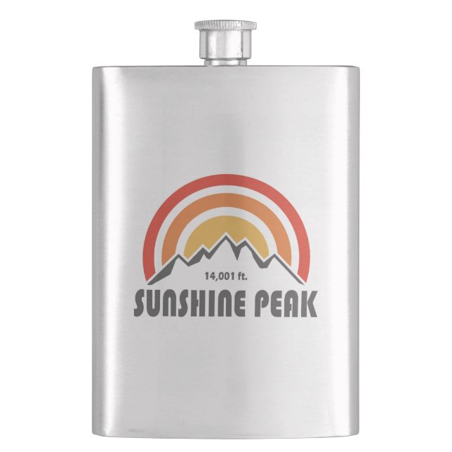 Sunshine Peak Flask (Front)