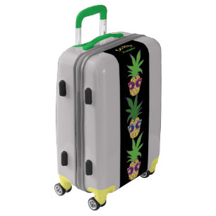 Sunshine Pineapples Trio Luggage