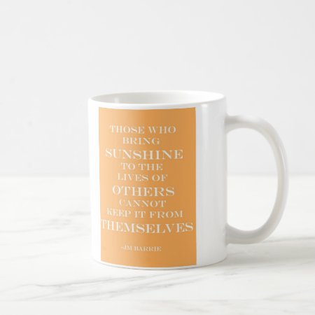 Sunshine Quote Mug -
