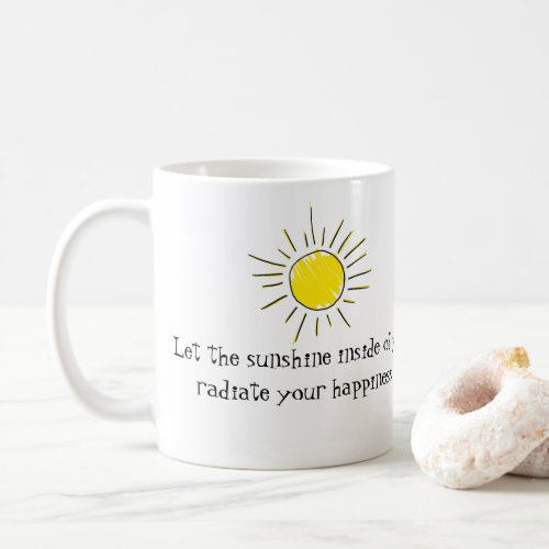 Sunshine quote mug