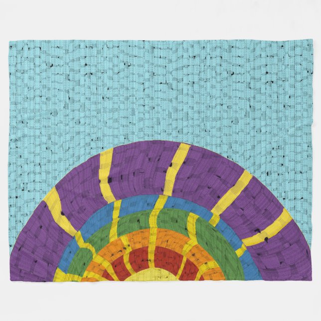 Sunshine rainbow blanket (Front (Horizontal))
