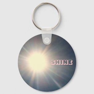 SUNSHINE, "SHINE "keychain Keychain