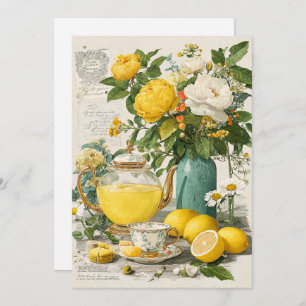 Sunshine Sips Invite   Lemon Zest