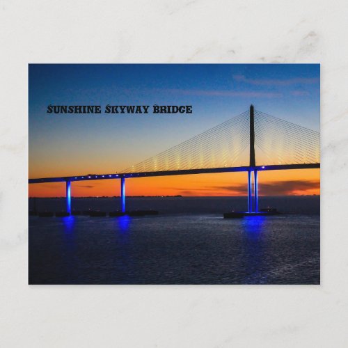 Sunshine Skyway BridgeFlorida Postcard