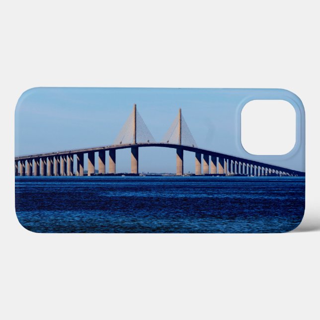 Sunshine Skyway Bridge iPhone Cases (Back (Horizontal))