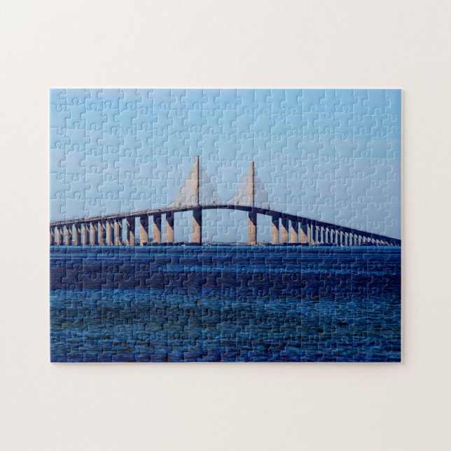 Sunshine Skyway Bridge Jigsaw Puzzle (Horizontal)