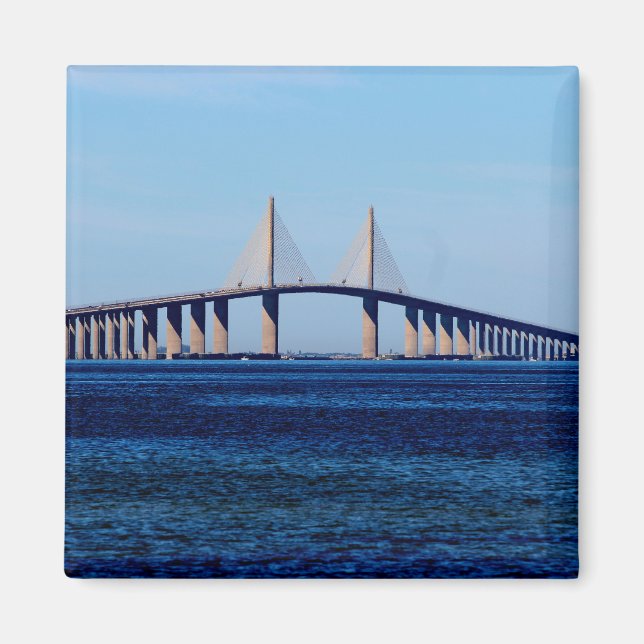 Sunshine Skyway Bridge Magnet (Front)