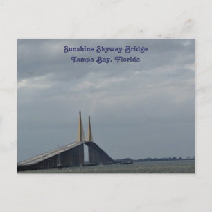 Sunshine Skyway Bridge Tampa Bay, FL. Post Card