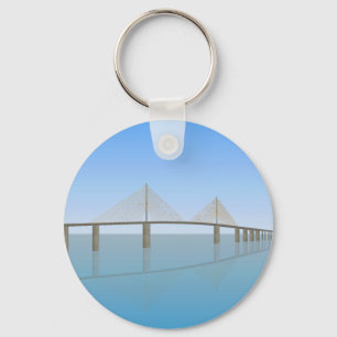 Sunshine Skyway Bridge: Tampa Bay: Keychain