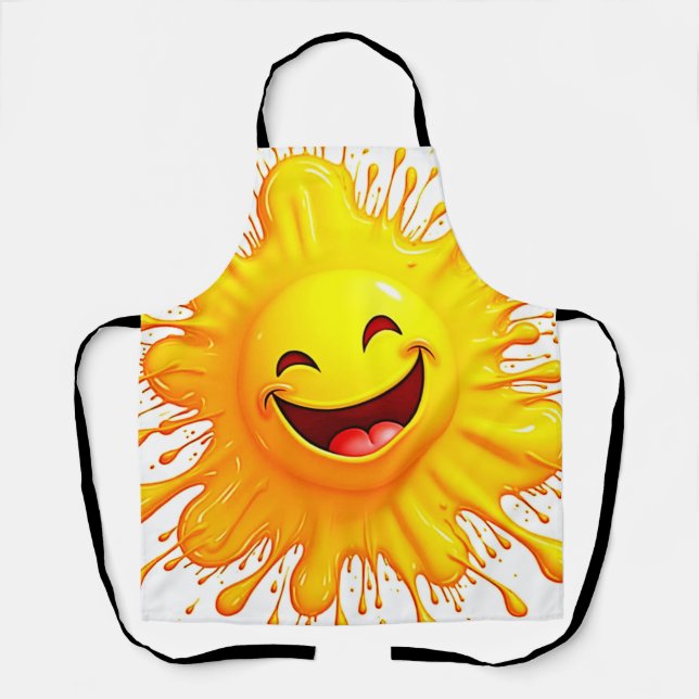 Sunshine Smiles: Bursting Joy Apron (Front)