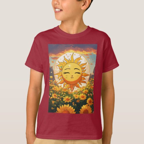 Sunshine Smiles Cool Shades Edition T_Shirt