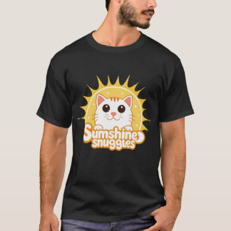 “Sunshine Snuggles” Black T-Shirt