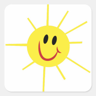 Sunshine Square Sticker