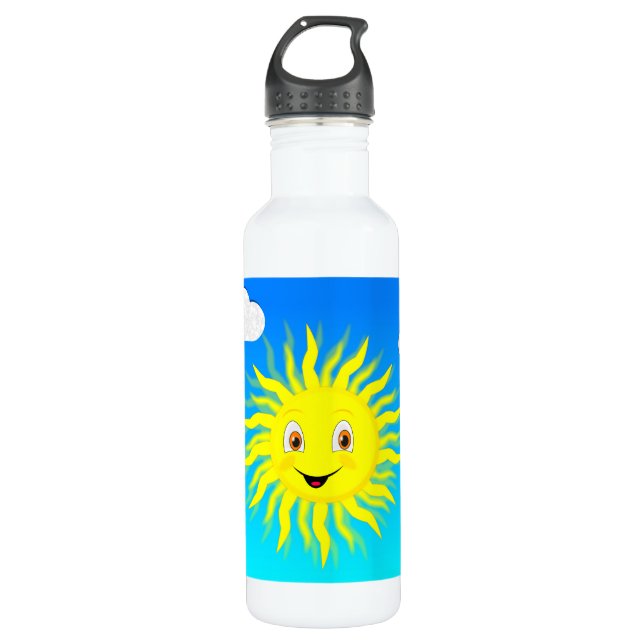 Sunshine Stainless Steel Water Bottle (Front)