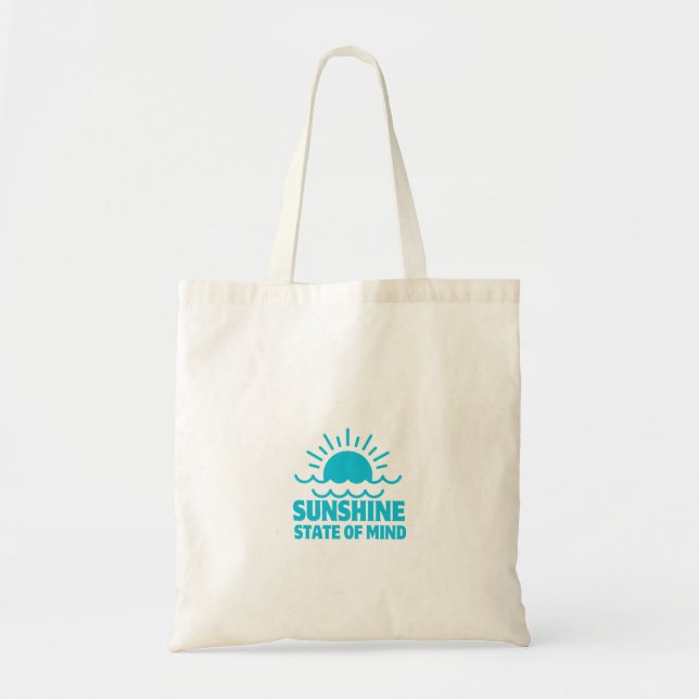 Sunshine State of Mind Tote Bag (Front)