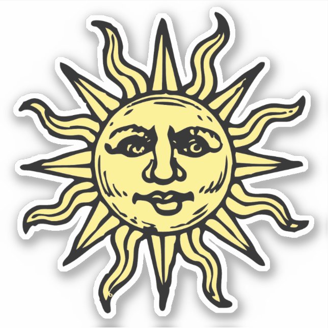 Sunshine Sticker (Front)