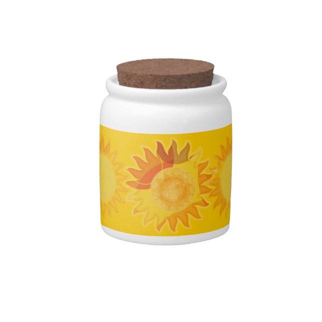 Sunshine Sugar Jar (Front)