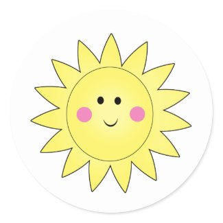 Sunshine Summer Stickers sticker